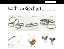 Tablet Screenshot of kathrynriechert.com